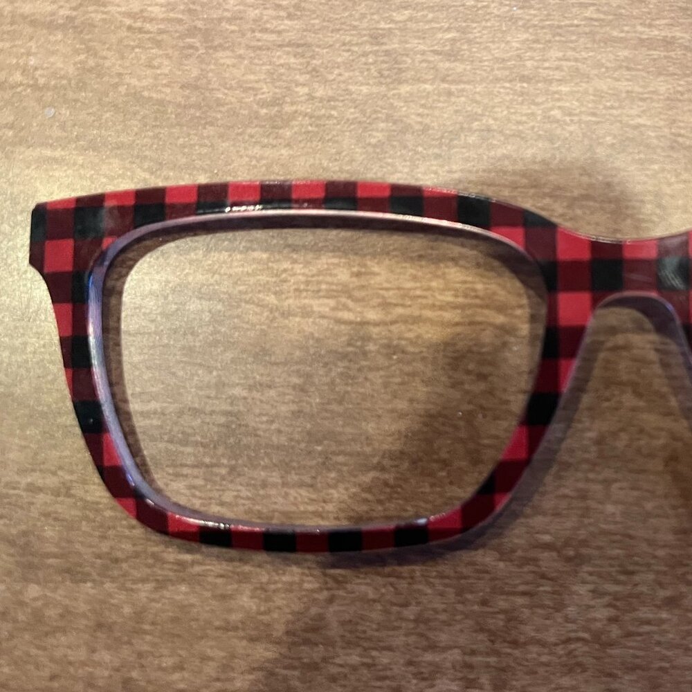 Pair Eyewear Glasses - Larkin Frame Topper - The Buffalo Plaid